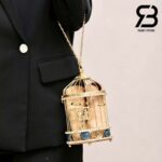 Túi Chanel 20 Metiers d’Art Collection Bird Cage Evening Bag Gold Best Quality