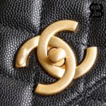 Túi Chanel Medium Coco Chain Top Handle Black Đen Da Caviar 29CM Best Quality