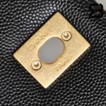 Túi Chanel Medium Coco Chain Top Handle Black Đen Da Caviar 29CM Best Quality