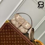 Túi LV Nano Diane Tourterelle Beige Monogram Empreinte 19CM Best Quality