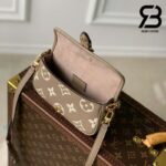 Túi LV Nano Diane Tourterelle Beige Monogram Empreinte 19CM Best Quality