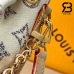 Túi LV Nano Noé Bag Màu Trắng Monogram Jacquard Multicolor 13CM Best Quality