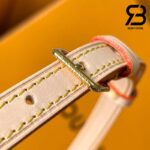 Túi LV Nano Noé Bag Màu Trắng Monogram Jacquard Multicolor 13CM Best Quality