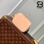 Túi LV Nano Noé Màu Trắng Monogram Jacquard 13CM Best Quality