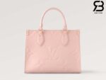 Túi LV OnTheGo PM Màu Hồng Opale Monogram Empreinte Best Quality