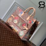 Túi LV OnTheGo Voyage Flight Mode Monogram Gaston Best Quality