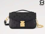Túi LV Pochette Métis East West Màu Đen Monogram Empreinte 21CM Best Quality