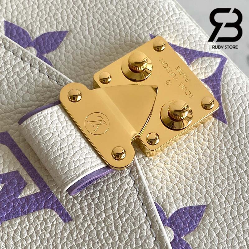 Túi LV Pochette Métis East West Latte Bubble Tea Monogram Empreinte 21CM Best Quality