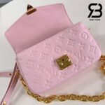 Túi LV Pochette Métis East West Màu Hồng Opale Monogram Empreinte 21CM Best Quality