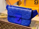 Túi LV S-Lock Slingbag Màu Xanh Taurillon 21CM Best Quality