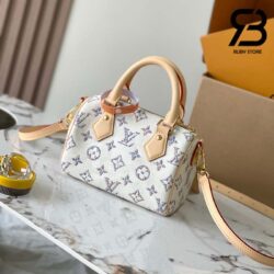 Túi LV Speedy Bandoulière 20 Màu Beige Monogram Jacquard Best Quality