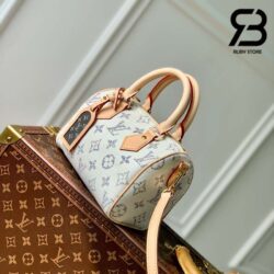 Túi LV Speedy Bandoulière 20 Màu Beige Monogram Jacquard Best Quality