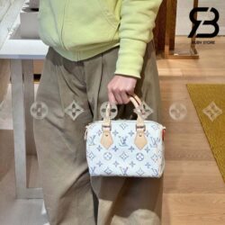 Túi LV Speedy Bandoulière 20 Màu Beige Monogram Jacquard Best Quality