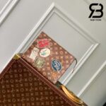 Túi LV Toilet Pouch Flight Mode Monogram Gaston 25CM Best Quality
