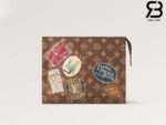 Túi LV Toilet Pouch Flight Mode Monogram Gaston 25CM Best Quality