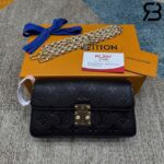Túi LV Wallet On Chain Métis Màu Đen Monogram Empreinte 19CM Best Quality