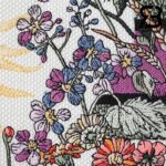 Túi Medium Dior Book Tote Ecru Multicolor 4 Saisons Été Soleil Embroidery 36CM Best Quality