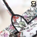 Túi Medium Dior Book Tote Ecru Multicolor 4 Saisons Printemps Soleil Embroidery 36CM Best Quality