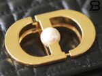 Túi Mini Dior Jolie Top Handle Bag Màu Đen Cannage Calfskin Best Quality