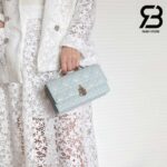 Túi Mini Miss Dior Bag Màu Xanh Placid Lamskin 21CM Best Quality