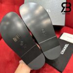 Dép Chanel 24S Dad Sandal Mule Black Lambskin Best Quality