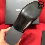 Giày Chanel 24C Mary Janes With Ribbon Black Patent Calfskin Best Quality