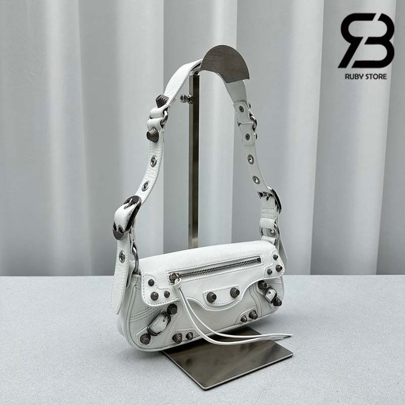 Túi Balenciaga Le Cagole XS Sling Bag Màu Trắng 23CM Best Quality