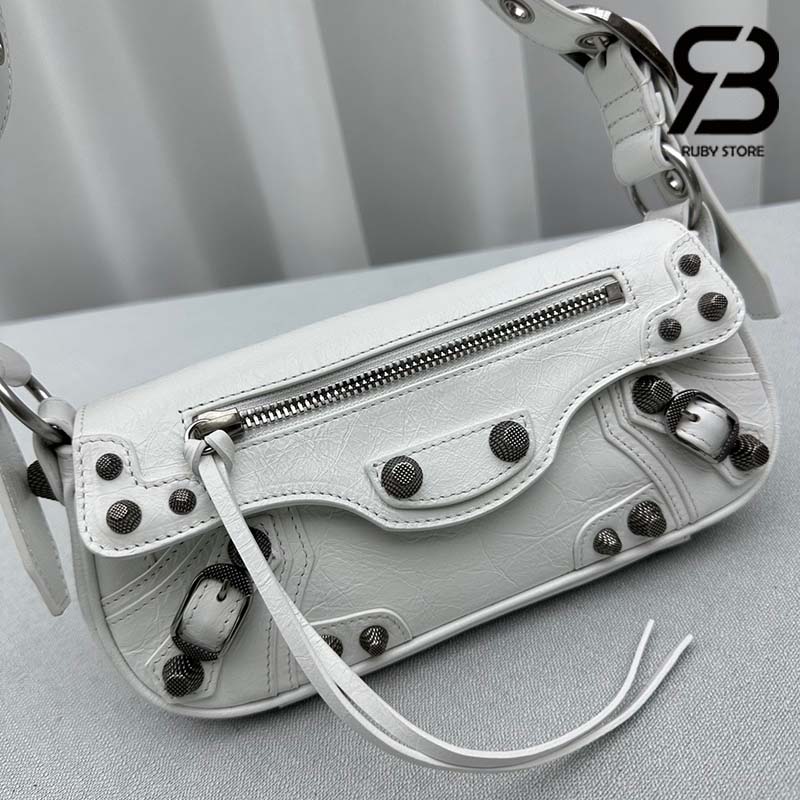 Túi Balenciaga Le Cagole XS Sling Bag Màu Trắng 23CM Best Quality