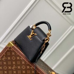 Túi LV Capucines Mini Jewelily Màu Đen 21CM Best Quality