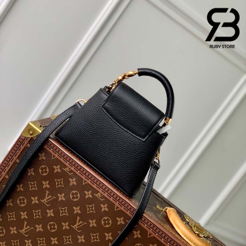 Túi LV Capucines Mini Jewelily Màu Đen 21CM Best Quality