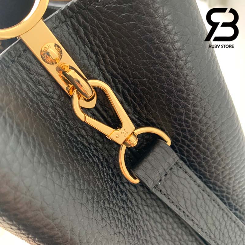 Túi LV Capucines Mini Jewelily Màu Đen 21CM Best Quality