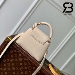 Túi LV Capucines Mini Jewelily Màu Trắng Quarzt 21CM Best Quality