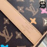 Túi LV Keepall Bandoulière 50 Chocolate Monogram Craggy Best Quality