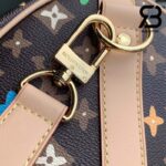 Túi LV Keepall Bandoulière 50 Chocolate Monogram Craggy Best Quality