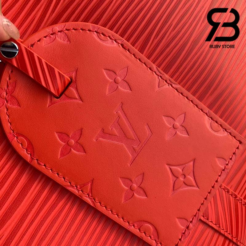 Túi LV Keepall Bandoulière 50 Màu Đỏ EPI Best Quality