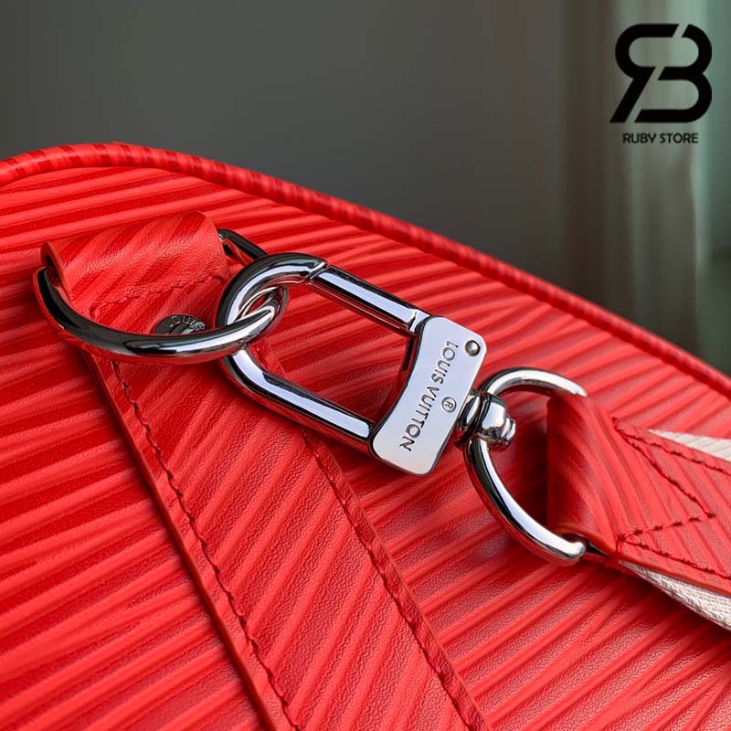 Túi LV Keepall Bandoulière 50 Màu Đỏ EPI Best Quality