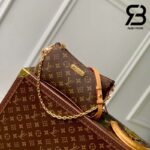 Túi LV Liv Pochette Monogram Màu Nâu 23CM Best Quality