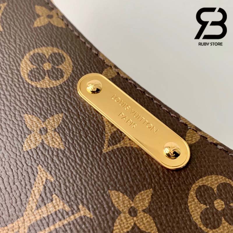 Túi LV Liv Pochette Monogram Màu Nâu 23CM Best Quality