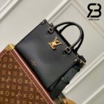 Túi LV Lock & Go Màu Đen Calfskin 24CM Best Quality