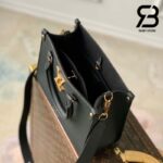 Túi LV Lock & Go Màu Đen Calfskin 24CM Best Quality