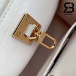 Túi LV Lock & Go Màu Trắng Quartz Calfskin 24CM Best Quality