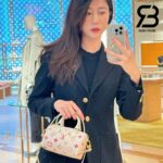 Túi LV Nano Speedy Sunrise Aquarelle Monogram Empreinte 16CM Best Quality