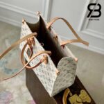 Túi LV Onthego MM Màu Trắng Monogram Jacquard Best Quality