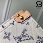 Túi LV Onthego MM Màu Trắng Monogram Jacquard Best Quality