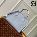 Túi LV OnTheGo PM Monogram Empreinte Màu Xanh Hour Best Quality