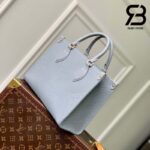 Túi LV OnTheGo PM Monogram Empreinte Màu Xanh Hour Best Quality