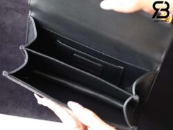 Túi Mini Dior Ange Bag Màu Đen Macrocannage Calfskin 20CM Best Quality