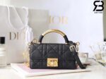 Túi Mini Dior Ange Bag Màu Đen Macrocannage Calfskin 20CM Best Quality