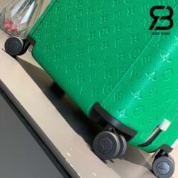 Vali LV Horizon 55 Monogram Taurillon Màu Xanh Best Quality