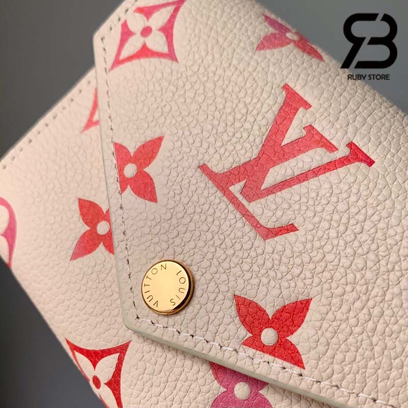 Ví LV Victorine Wallet Sunrise Aquarelle Monogram Empreinte Best Quality